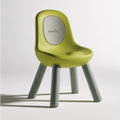 Chaise enfant en plastique en plastique, coloris gris